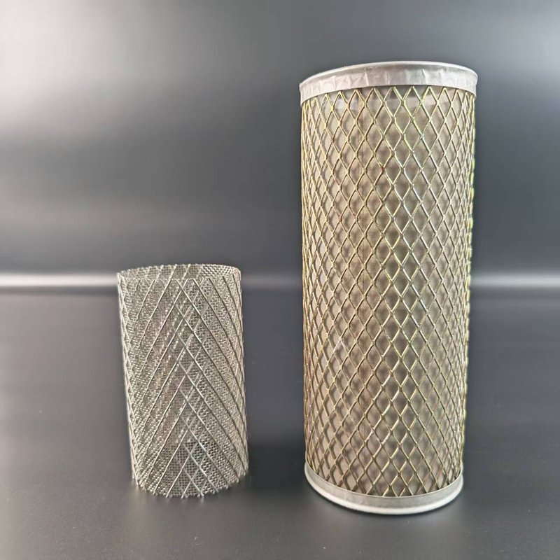 Punched Mesh Filter Cylinder - Industrial Filter Mesh